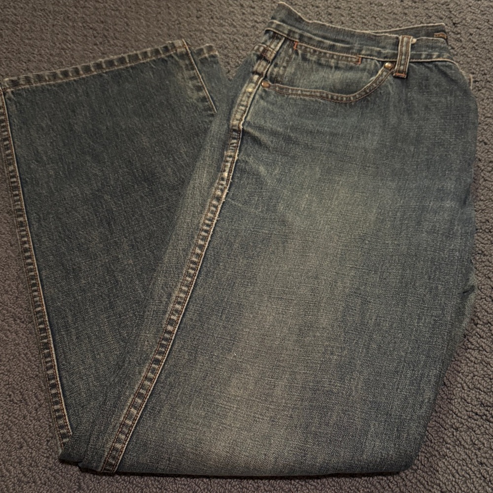 J. Crew Dark Blue Straight Jeans